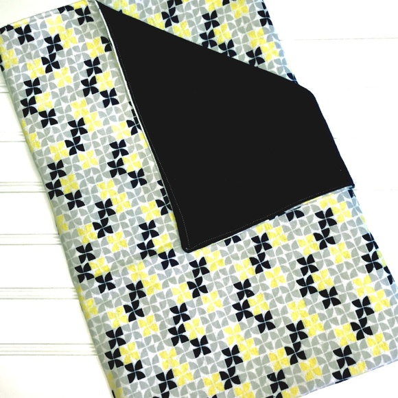Other - Navy Pinwheel Baby Boy Blanket, stroller blanket